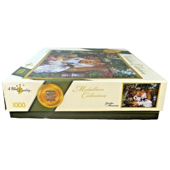 MasterPieces Medallion Collection Garden Memories by Sandra Kuck 1000 Pieces - Picture 5 of 8